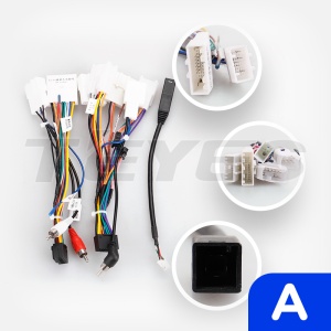 Комплект рамка и проводка Subaru Forester 4 SJ 2012-2015 9" (Тип A)