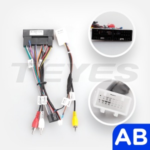 Комплект рамка и проводка Kia Cerato 3 YD 2013-2017 9" (Тип F1 [AB])